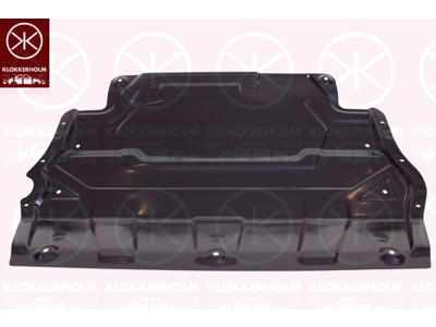 Engine Cover, Steel, Front, Lower Section