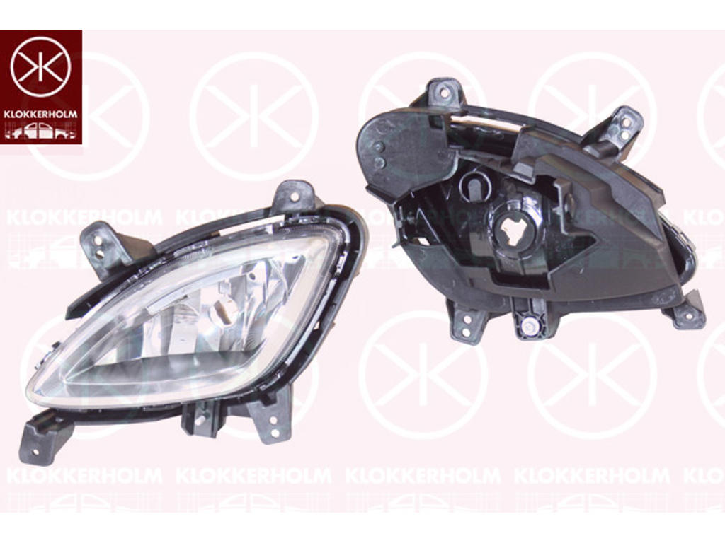 Front Fog Light, H27W/2, Right Front