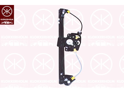 Window Regulator, without electric motor, Electric, Right Rear