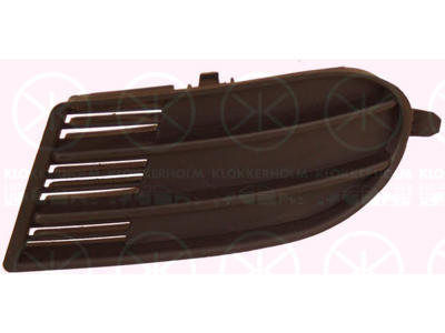 Ventilation Grille, bumper, Left Front, without hole(s) for fog lights