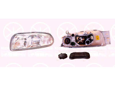 Headlight, Illuminance [lx]: 27.5, H7/H1, Bosch, without motor for headlamp levelling, Left