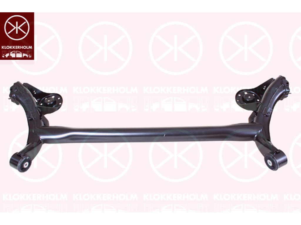 Axle Beam, with bush, Brake Type: Drum Brake, Rear Axle