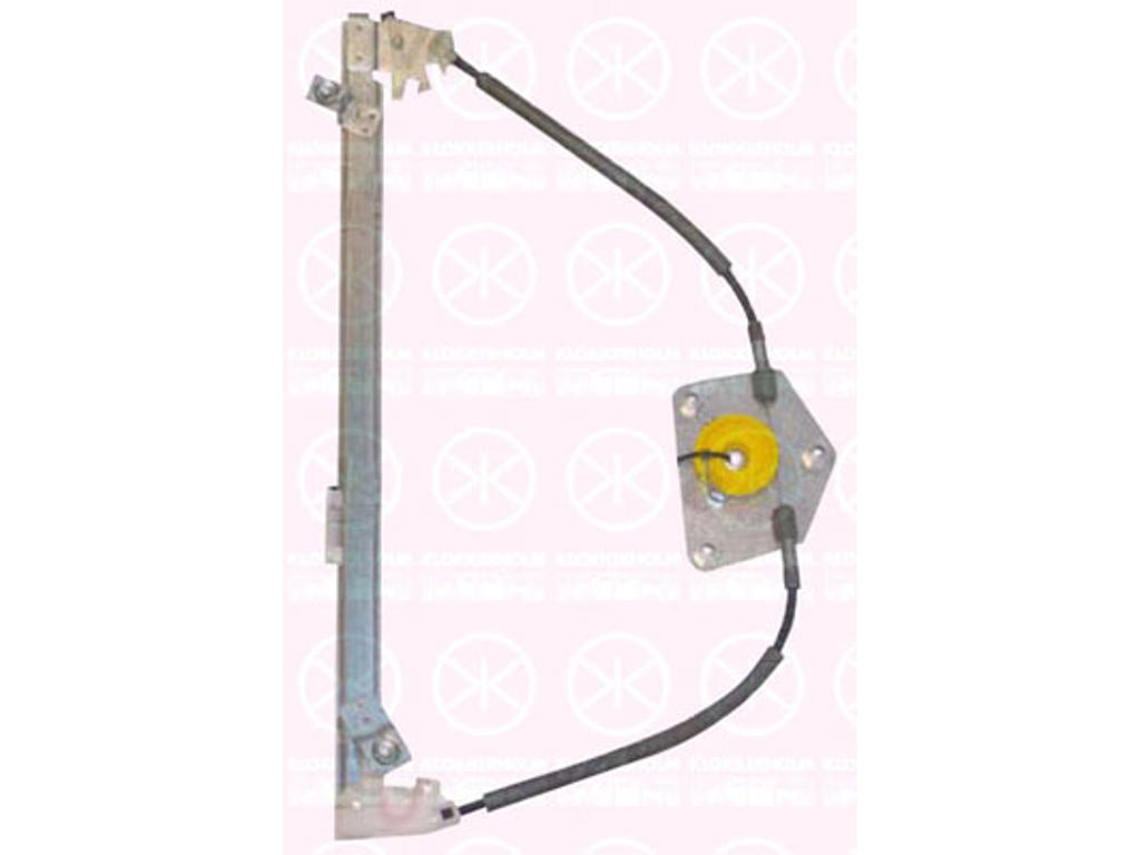 Window Regulator, without electric motor, with comfort function, Electric, Right Front