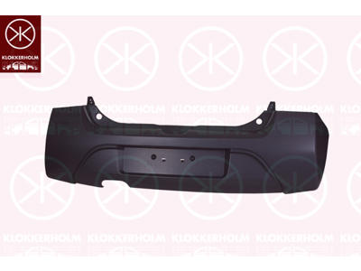 Bumper, w/primer, SPORT, DYNAMIC, Rear