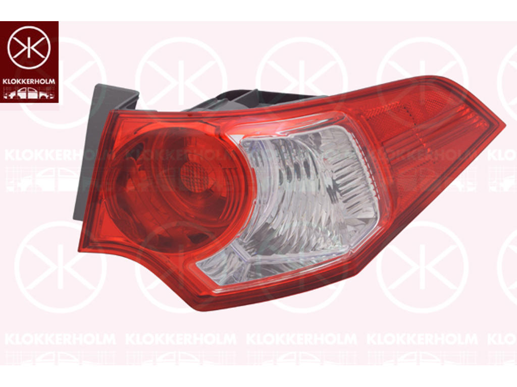 Lampa tylna zespolona, z prawej, Czesc zewnetrzna, Kierunkowskaz-kolor: bialy