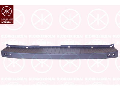 Bumper, Rear, Centre Section